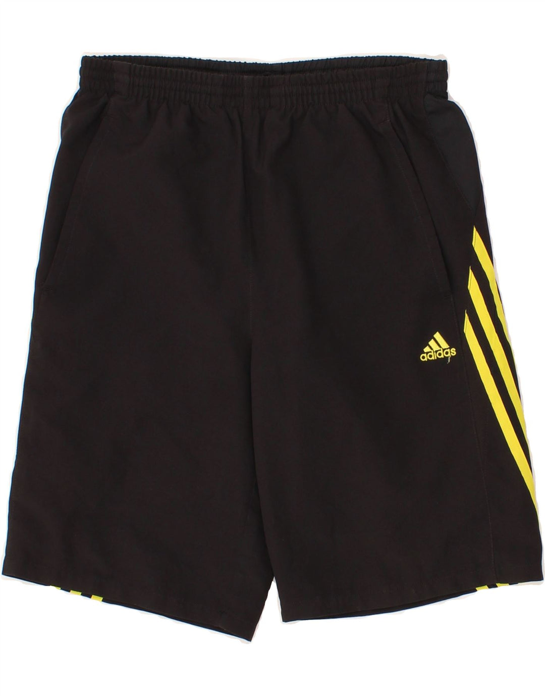 ADIDAS Boys Climacool Sport Shorts 13-14 Years Black Polyester Vintage Adidas and Second-Hand Adidas from Messina Hembry 