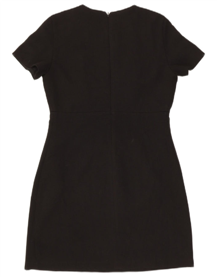 Zara Damen Etuikleid UK 14 Large Schwarz