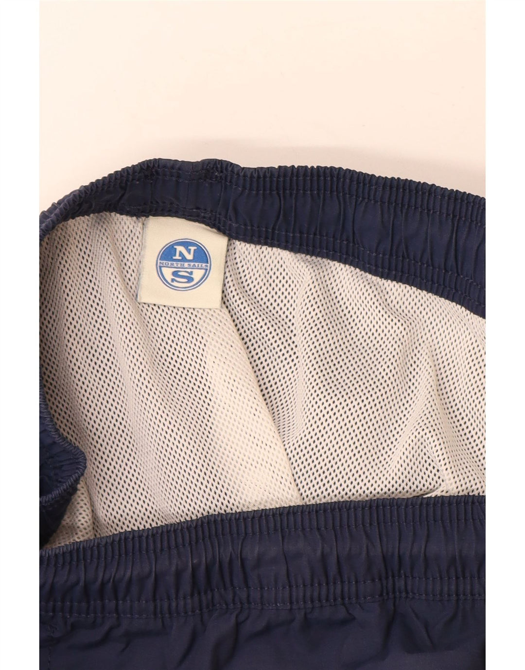 North Sails Herren-Badeshorts aus mittlerer marineblauer Baumwolle