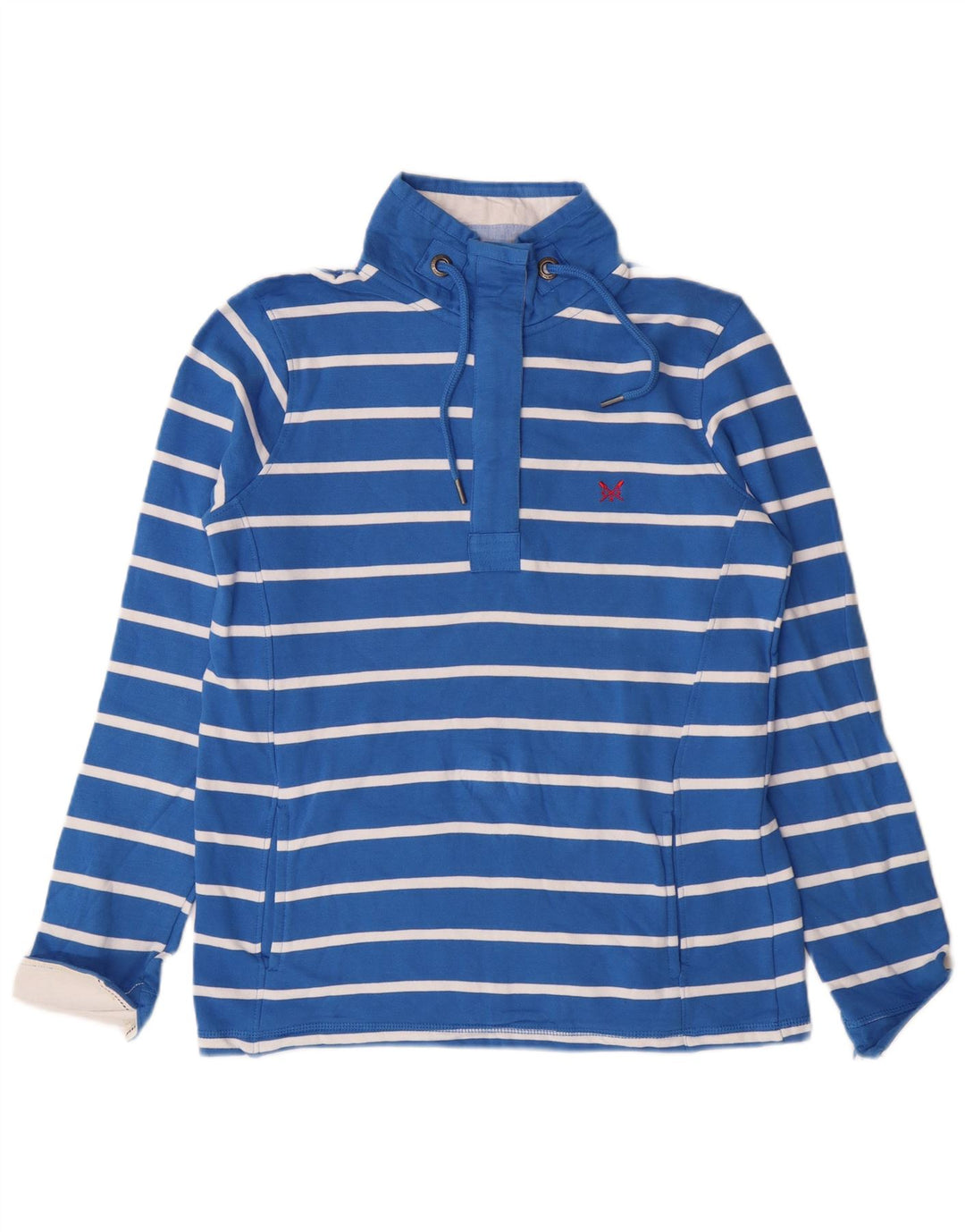 Crew Clothing Damen-Sweatshirt in Übergröße, Größe S, Blau, Baumwolle