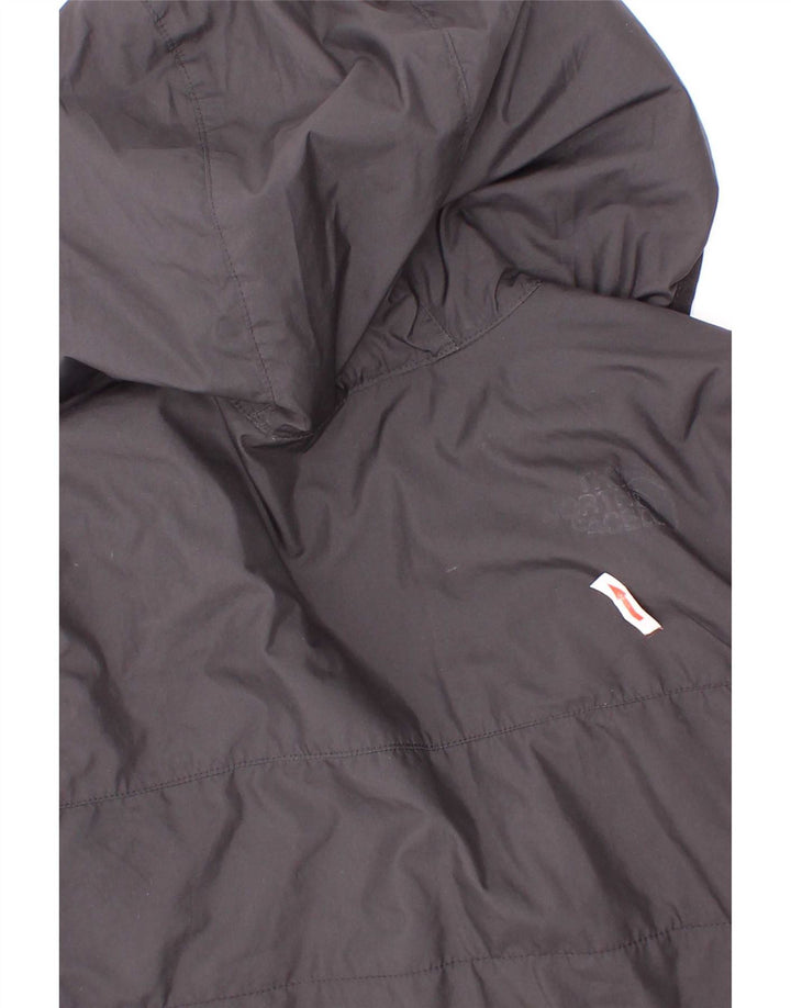 The North Face Wattierte Jacke mit grafischer Kapuze für Jungen, 7–8 Jahre, Größe S, Schwarz