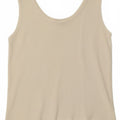 ST. BERNARD Womens Vest Top UK 14/16 Large Off White Cotton