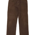 Lee Herren Straight Jeans W32 L29 Braune Baumwolle