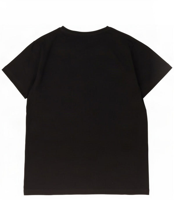 Lyle & Scott Herren T-Shirt Top Medium Schwarz Baumwolle