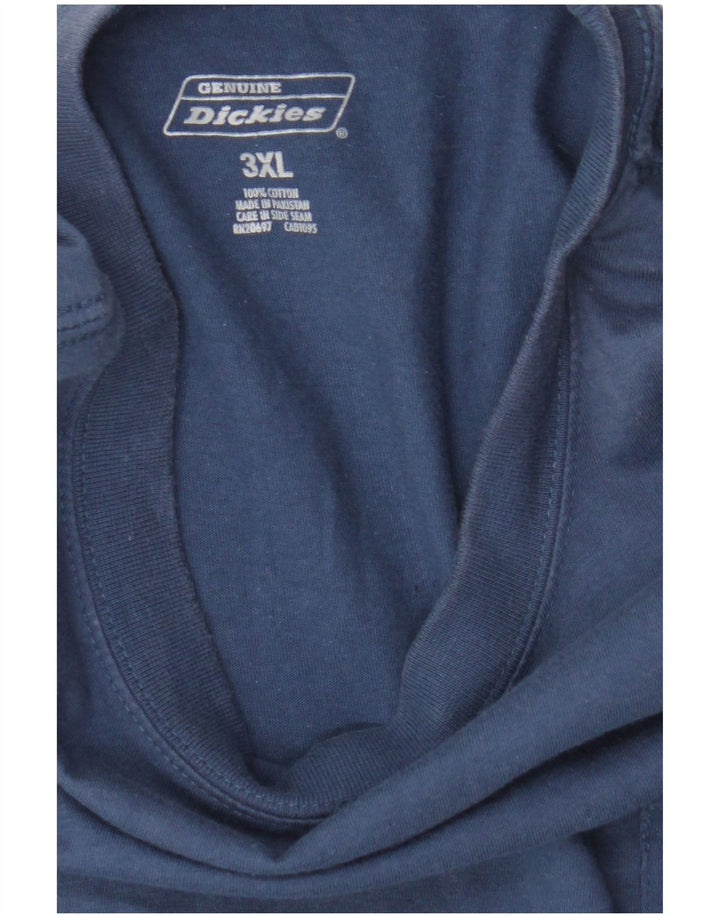 Dickies Herren T-Shirt Top 3XL Blau Baumwolle