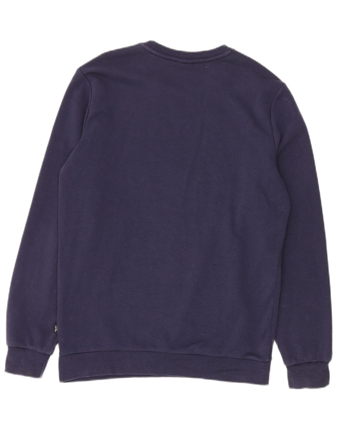 Adidas Herren-Sweatshirt mit Grafik, Größe S, marineblau, Baumwolle