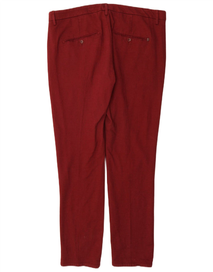 Dondup Slim Chino-Hose für Herren, W38, L32, Kastanienbraun, Baumwolle