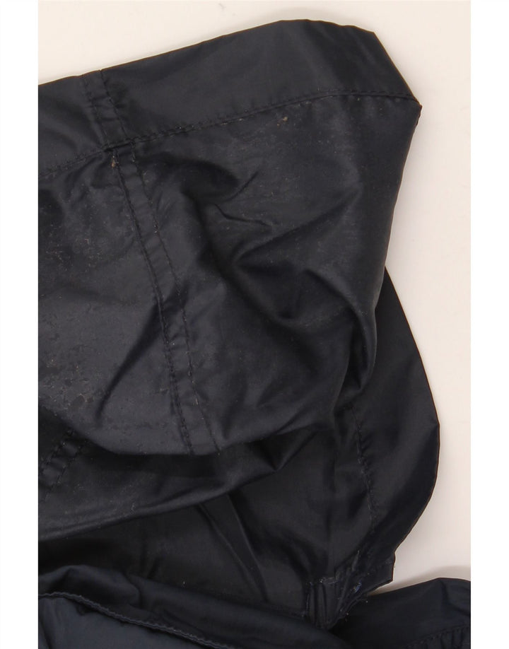 Gant Damen Regenjacke mit Kapuze UK 14 Medium Marineblau Polyamid