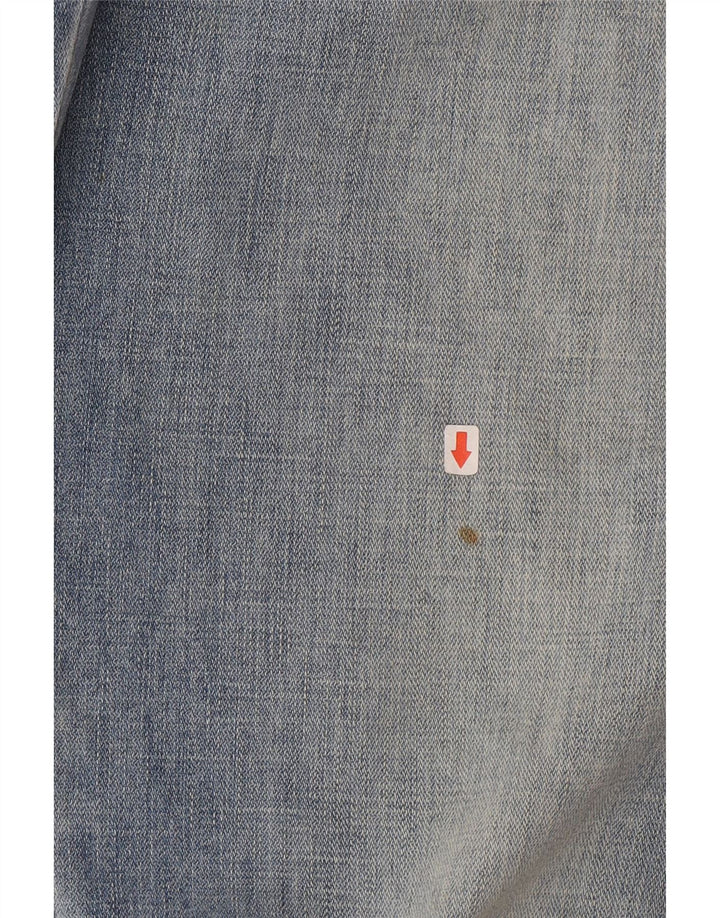 Wrangler Herren Texas Straight Jeans W36 L32 Blaue Baumwolle