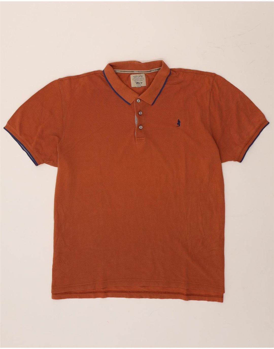 Marlboro Classics Herren Poloshirt 3XL Braun gestreift