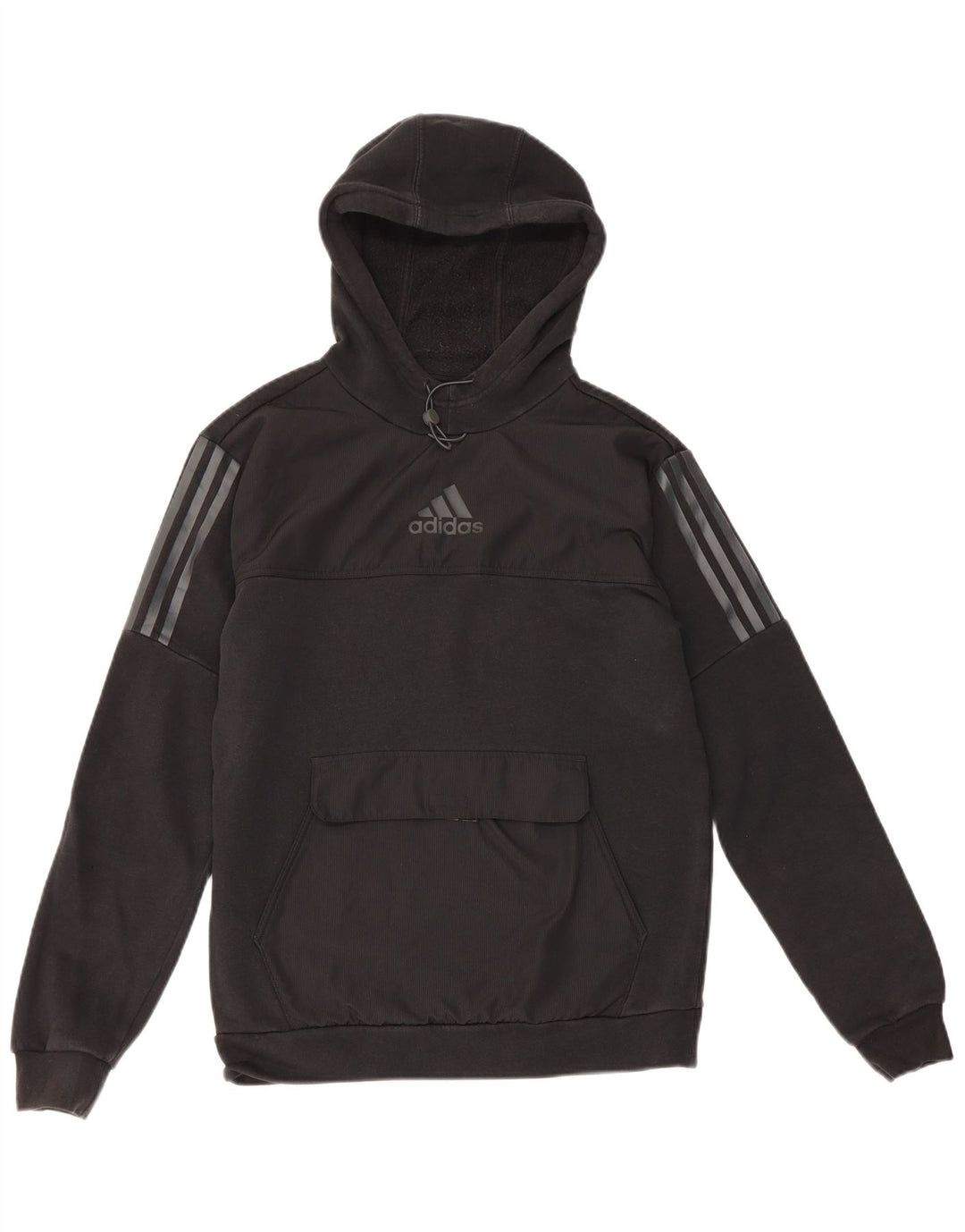 Adidas Herren Kapuzenpullover Small Schwarz Baumwolle