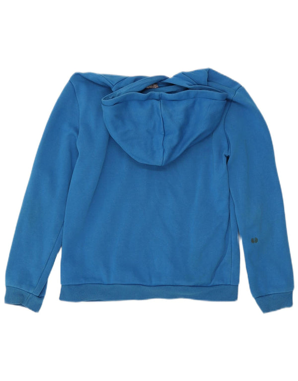 PUMA Mädchen Graphic Hoodie Pullover 13–14 Jahre, blaue Baumwolle