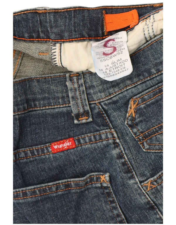 Wrangler Slim-Jeans für Jungen, 13–14 Jahre, W30, L28, blaue Baumwolle