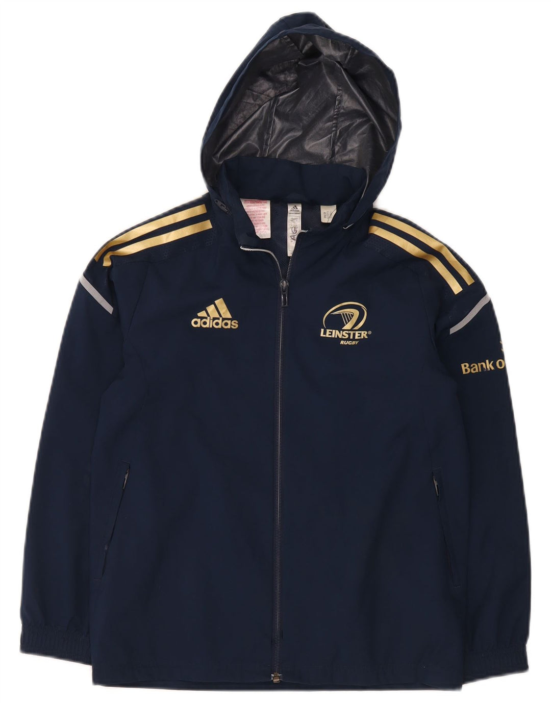 Adidas Leinster Rugby-Trainingsanzug mit Kapuze für Jungen, 9–10 Jahre, Marineblau