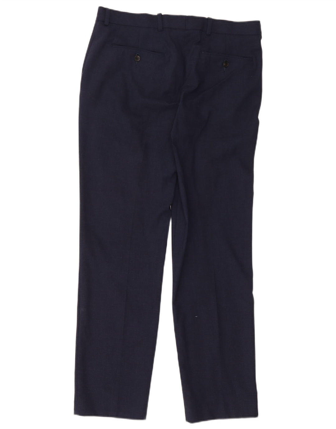 Marks & Spencer Slim-Anzughose für Herren, W32, L31, marineblaue Wolle