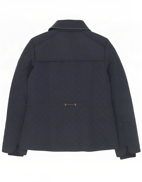 Laura Ashley Damen Steppjacke UK 14 Large Marineblau Polyester