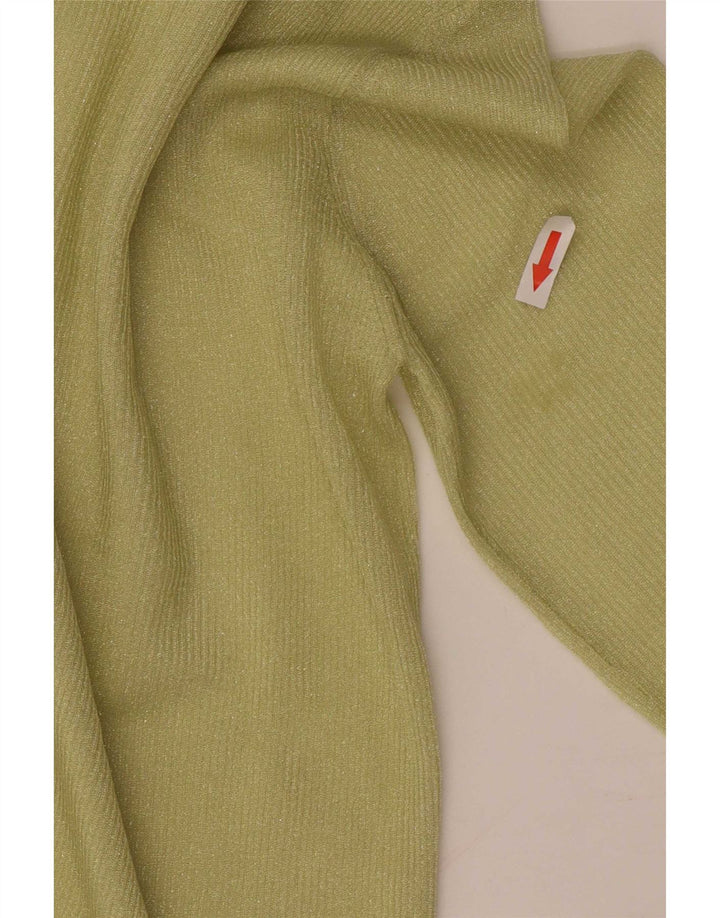 Zara Damen-Strickjacke in Übergröße, Gr. 10, Größe S, Grün