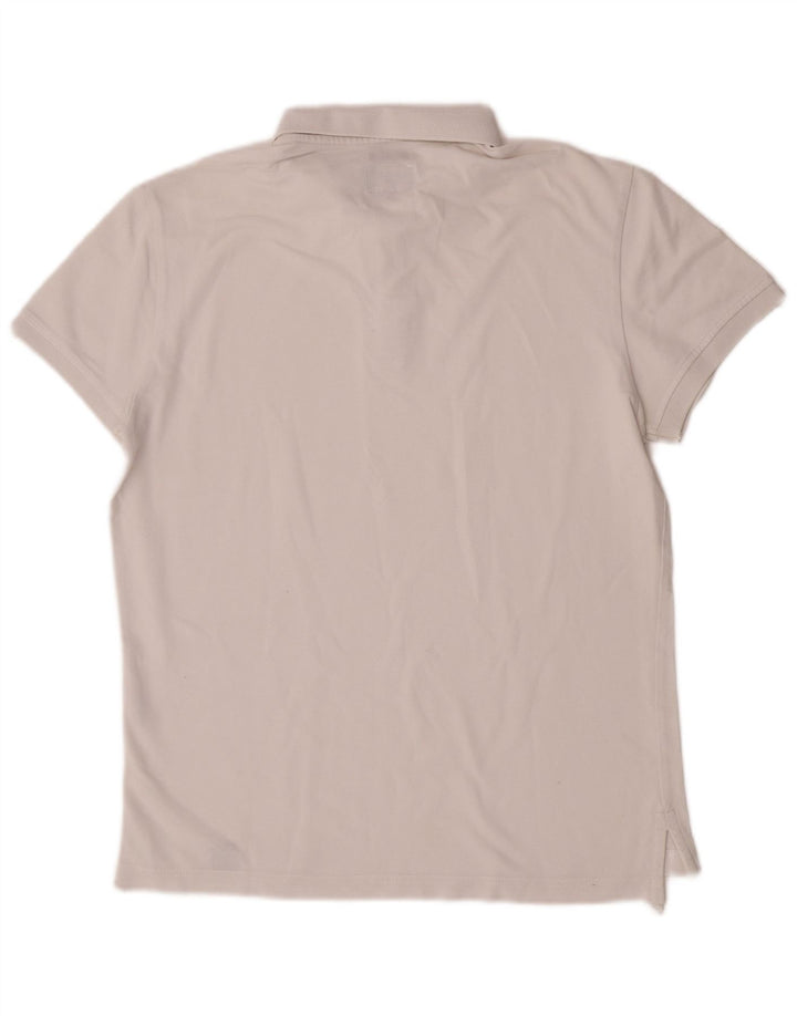 Armani Jeans Poloshirt für Jungen, reguläre Passform, 15–16 Jahre, Größe L, Weiß