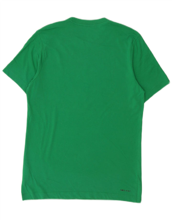 Jordan Herren-T-Shirt mit Grafik, Größe S, grüne Baumwolle
