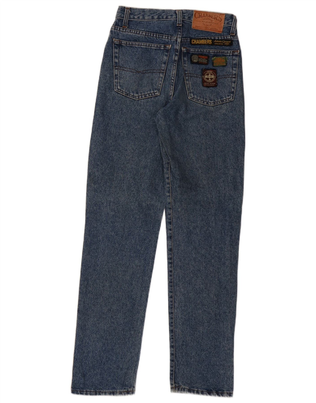 Chambers Herren Straight Jeans W28 L30 Blaue Baumwolle