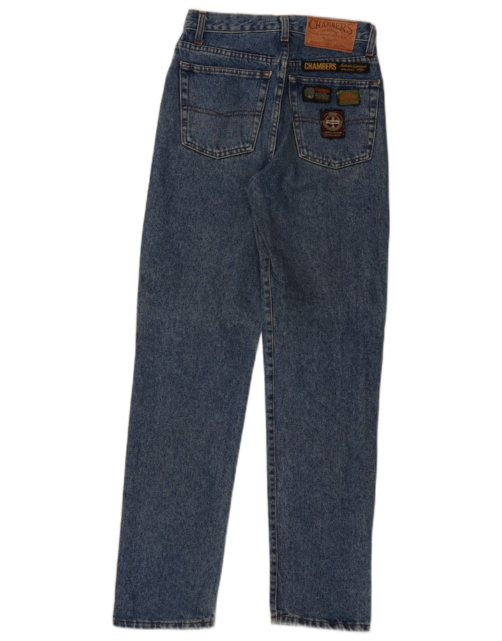 Chambers Herren Straight Jeans W28 L30 Blaue Baumwolle