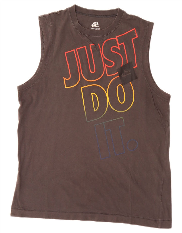 Nike Jungen Graphic Vest Top 13–14 Jahre XL Grau