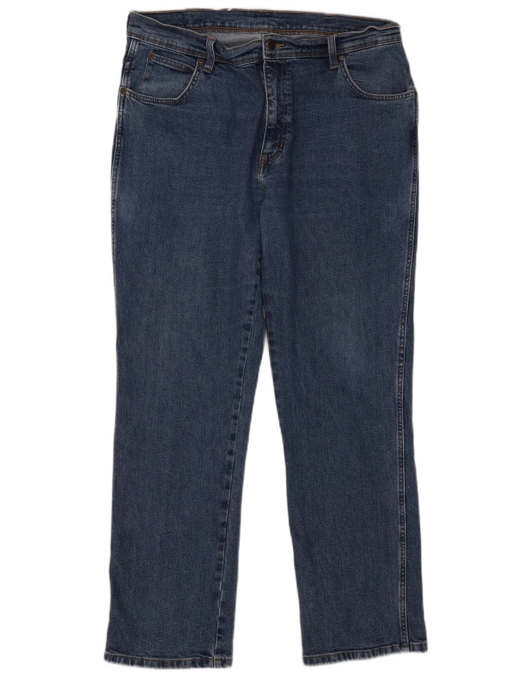 Wrangler Herren-Jeans mit normaler Passform, gerade Passform, W38, L32, Blau, Baumwolle