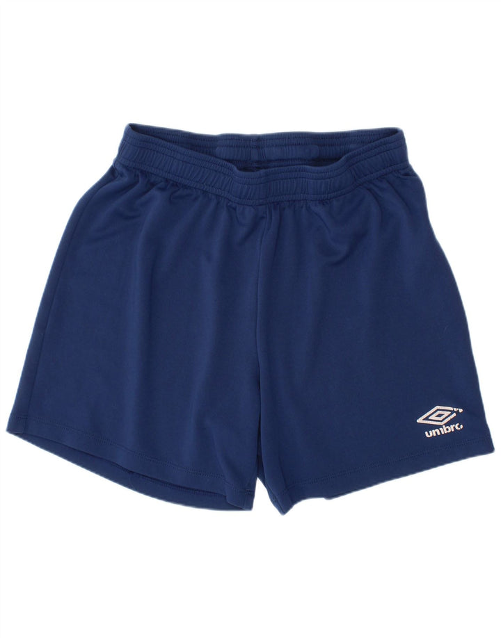 Umbro Sportshorts für Jungen, 11–12 Jahre, groß, marineblau, Polyester