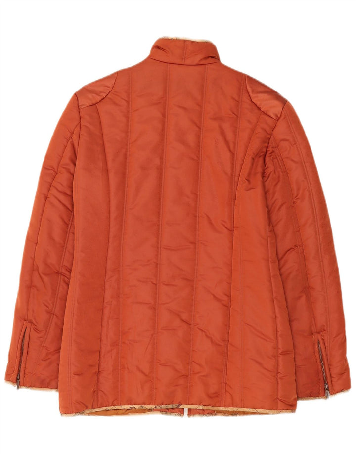 ALVIERO MARTINI Damen Wattierte Jacke IT 44 Mittelorange