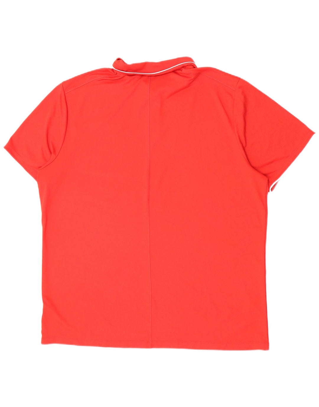 Nike Herren-Poloshirt mit normaler Passform, 2XL, rotes Polyester