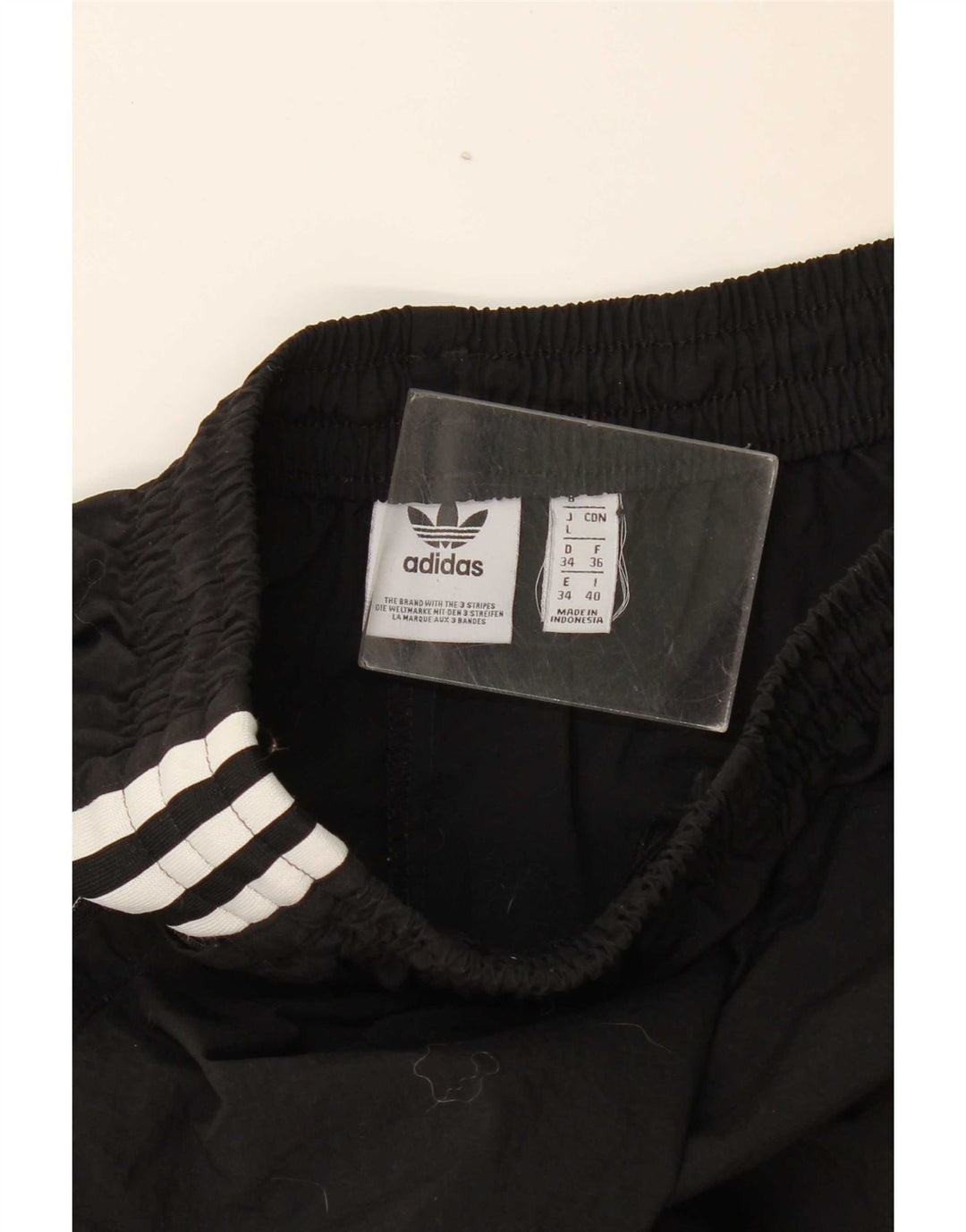 Adidas Damen Trainingshose Jogger UK 8 Small Schwarz Polyester