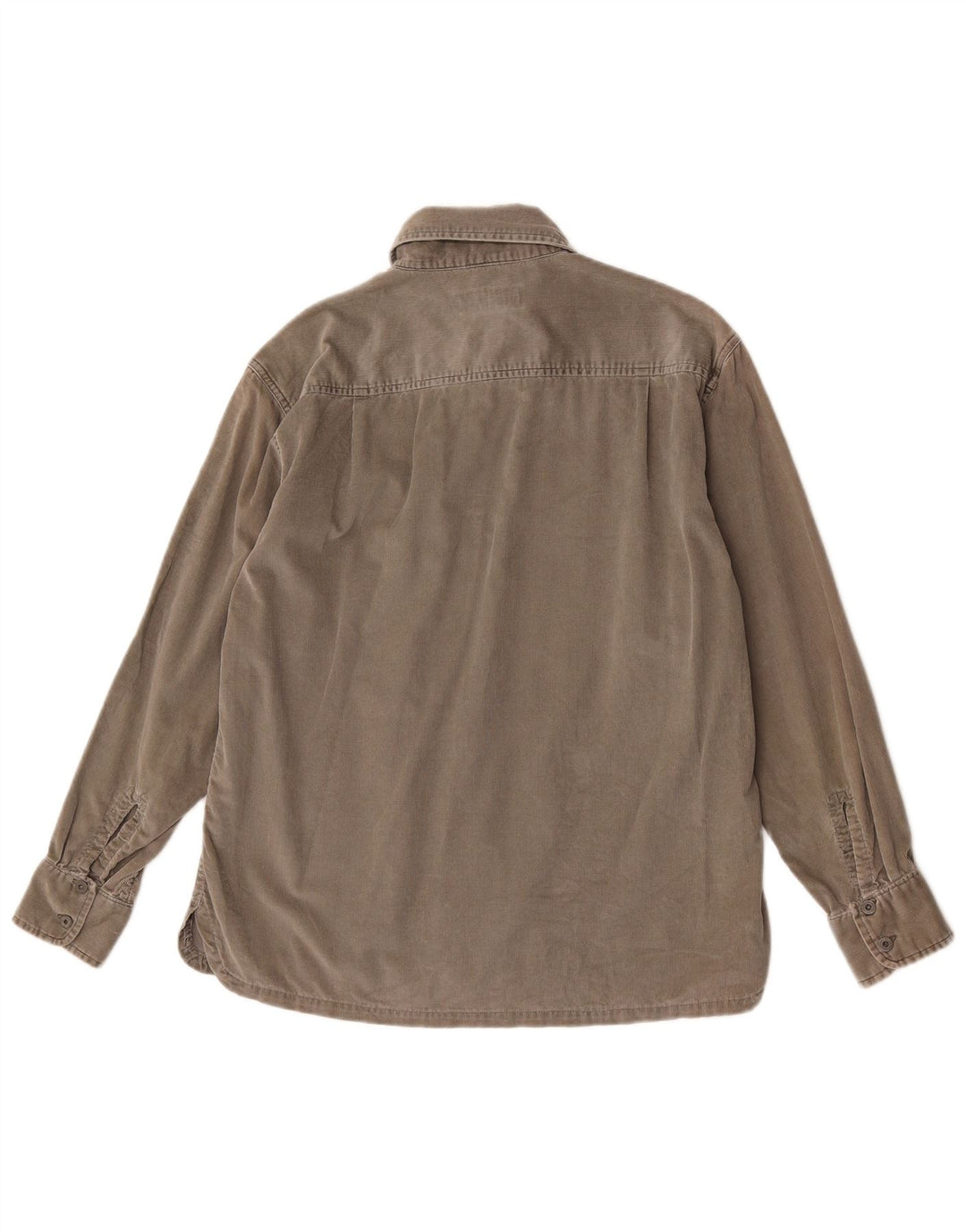 Wrangler Herren Cordhemd Mittelgrau