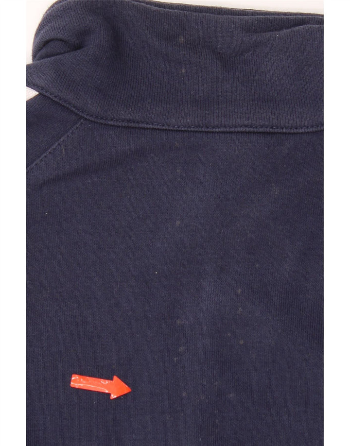 Champion Damen-Trainingsanzugoberteil, UK 16, Größe L, Marineblau, Farbblock