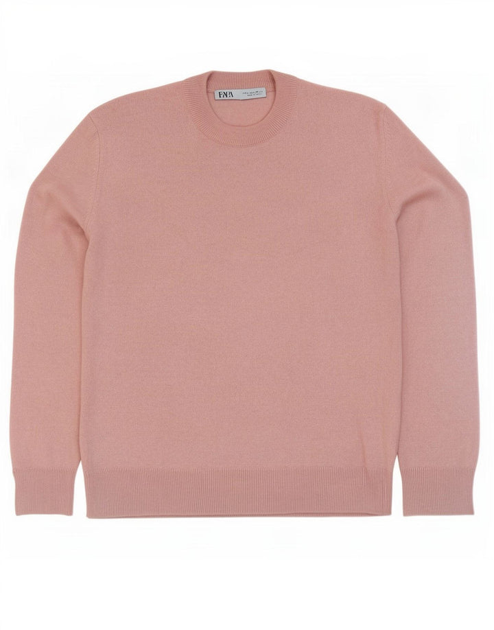 Zara Damen-Pullover mit Rundhalsausschnitt, Gr. 10, klein, Rosa