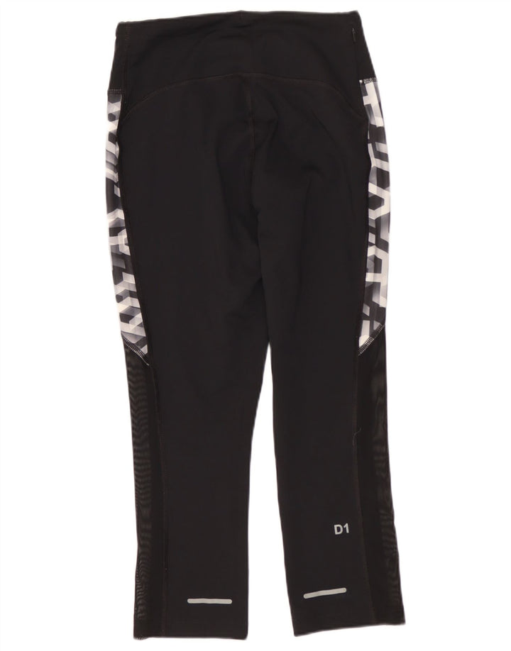 Asics Damen Graphic Capri Leggings XS W24 L19 Schwarz