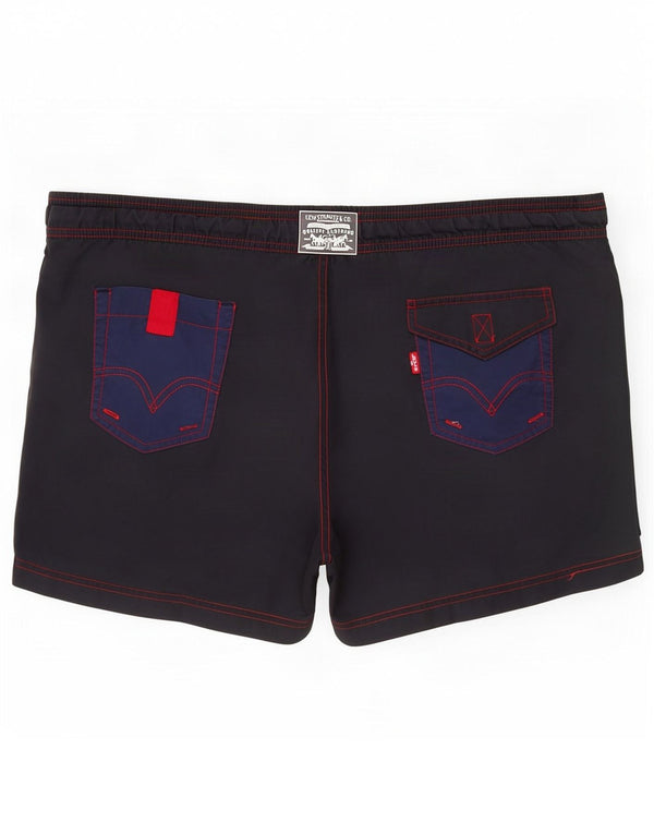Levi's Mens Swimming Shorts Large Grey Polyester