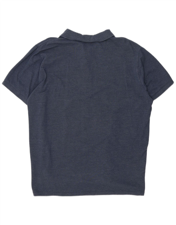 Eddie Bauer Herren Poloshirt 2XL Marineblau Baumwolle