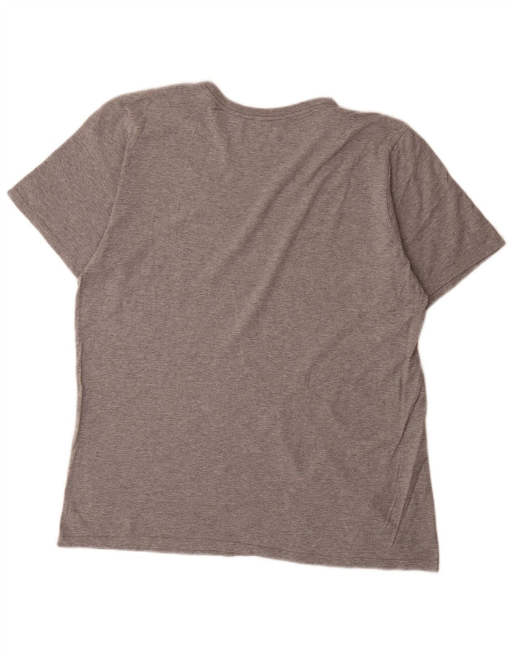 Nike Herren Athletic Cut Graphic T-Shirt-Oberteil, groß, grau gefleckt