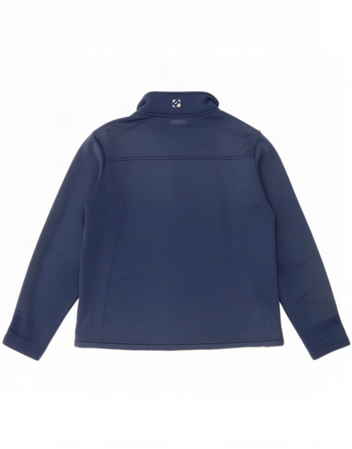 Rohan Damen-Trainingsanzugoberteil, UK 14, mittelmarineblaues Polyester