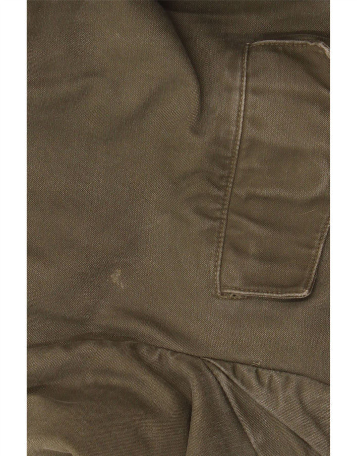 VINTAGE Herren-Militärparkajacke mit Kapuze, UK 40, Größe L, Khaki