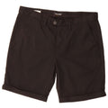 JACK & JONES Herren Chinoshorts Medium W30 Schwarz Polyester