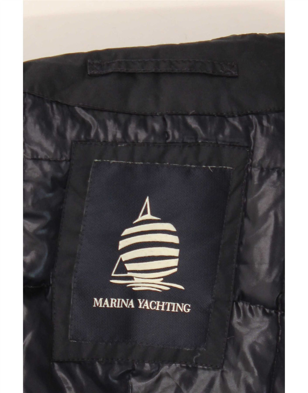 Marina Yachting Herren-Jacke mit Kapuze, gepolstert, IT 50, groß, marineblau, Polyester