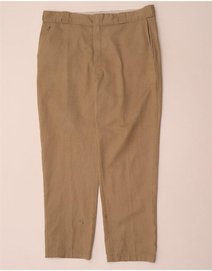 Dickies Gerade Herren-Chinohose W40 L32 Beige Polyester