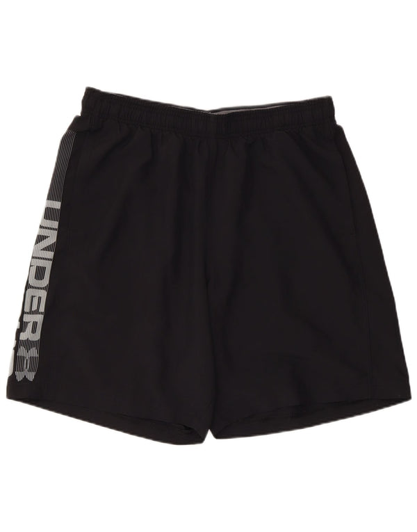 UNDER ARMOUR Herren Heat Gear Graphic Sport Shorts Large Schwarz Polyester