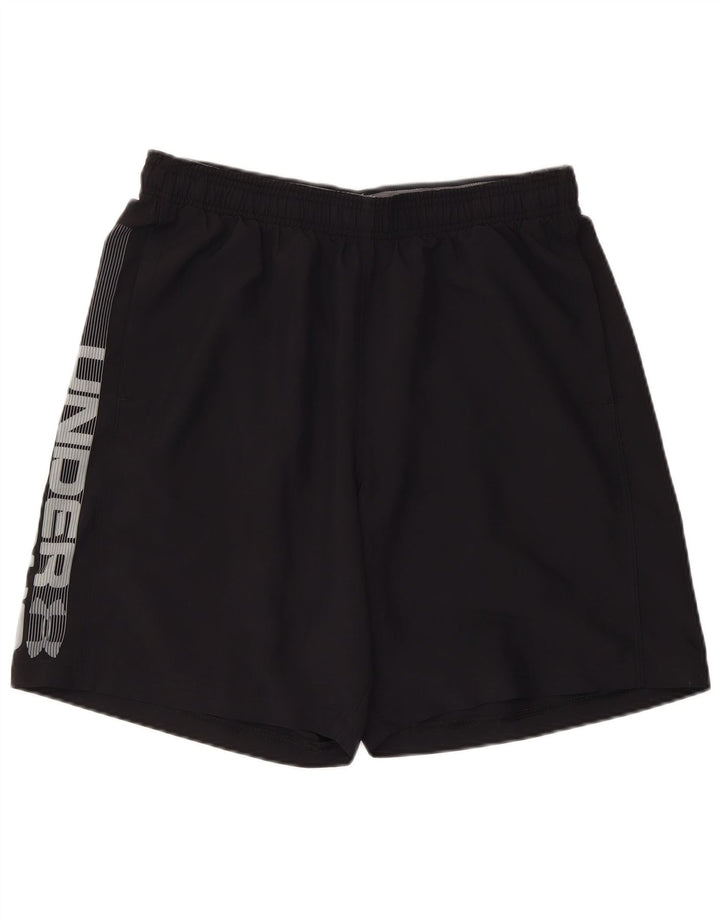UNDER ARMOUR Herren Heat Gear Graphic Sport Shorts Large Schwarz Polyester