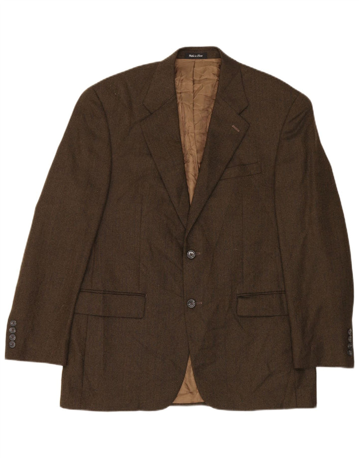 Ralph Lauren Herren-Blazer mit 2 Knöpfen, UK 40, mittelbraun, klassisch