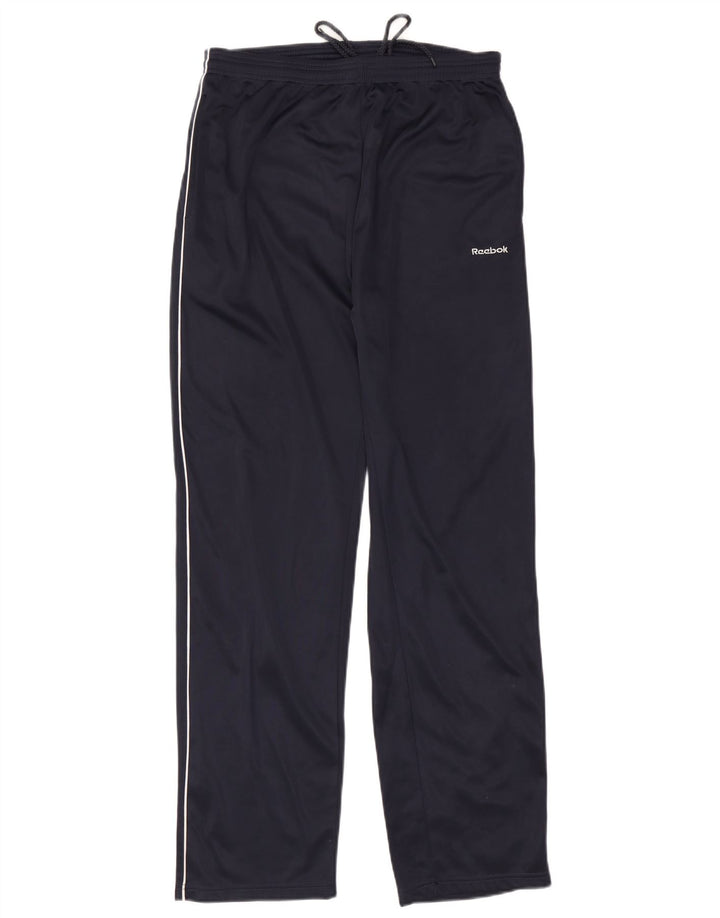Reebok Herren-Trainingshose XL, Marineblau, Polyester