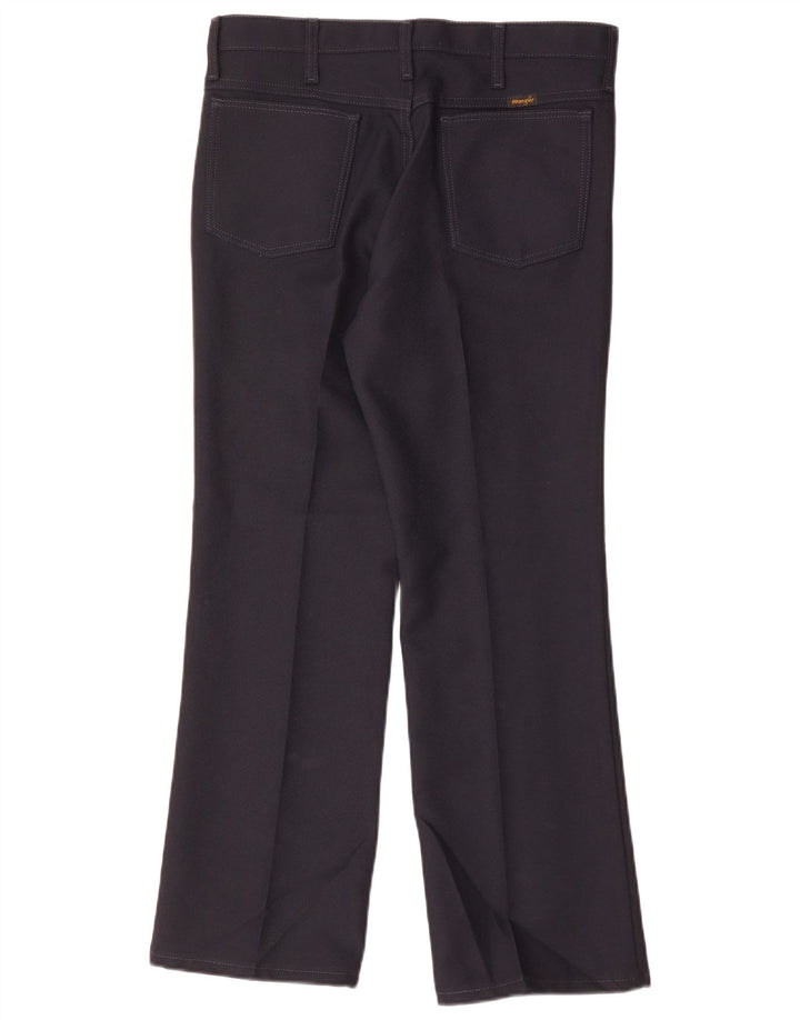 Wrangler Herren gerade Freizeithose W33 L29 Marineblau Polyester