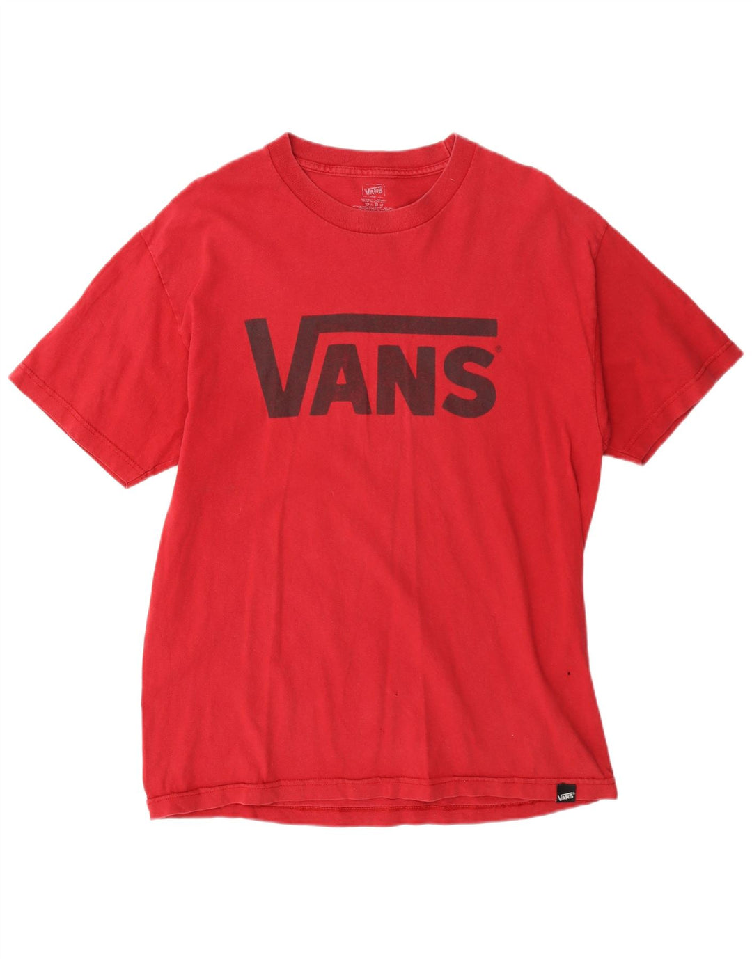 Vans Herren T-Shirt mit Grafik, Größe L, Rot