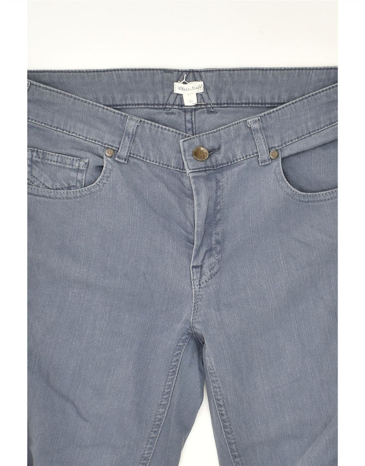 WHITE STUFF Womens Slim Jeans UK 10 Small W30 L29 Grey Cotton | Vintage White Stuff | Thrift | Second-Hand White Stuff | Used Clothing | Messina Hembry 